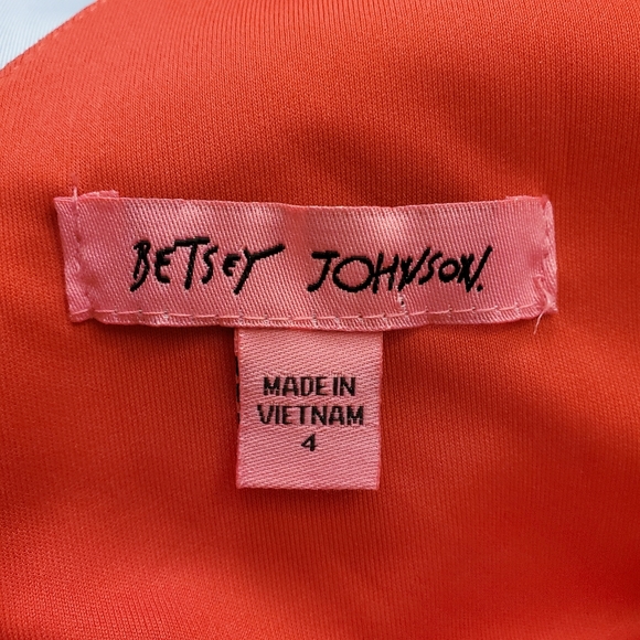 Betsey Johnson NWT red cross-strap back dress - Picture 5 of 8